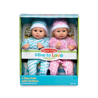 Melissa & Doug Dress-Up Shoes, Role Play Collection with Mine to Love, Luke & Lucy (8544-31711-KIT)
