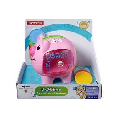 Fisher-Price Laugh & Learn My Smart Purse with Smart Stages Piggy Bank