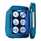 Frigidaire EFMIS179 Retro 6-Can Gaming Light-up Portable Beverage Mini Fridge, Blue