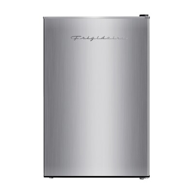 Frigidaire EFR323-6COM Retro 3.2-Cu. Ft. Compact Refrigerator with Freezer, Platinum Design with Chr