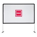 RCA 100 Portable Indoor/Outdoor Projector Screen, White (RPJ144 )