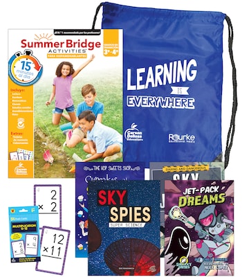 Summer Bridge Activities Paperback Book Set Summer Bridge Essentials Spanish Backpack, 3-4 (97817316