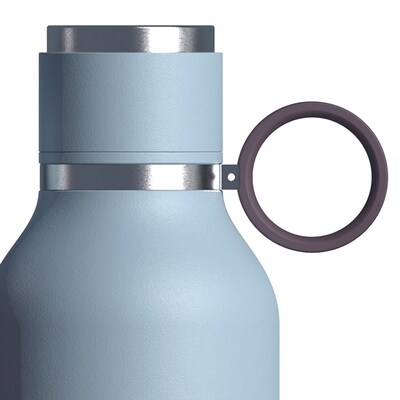 ASOBU Insulated Water Bottle with Removable Dog Bowl, 33 oz., Blue (NA-SDB1)