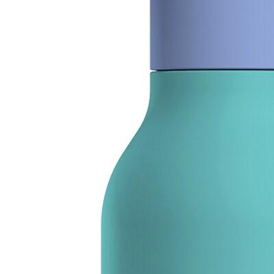 ASOBU Urban Insulated Double-Walled Bottle, 16 oz., Pastel Blue (ADNASBV24PB)