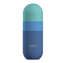 ASOBU Orb Water Bottle, 14 oz., Pastel Blue (ADNASBV30PB)