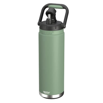 ASOBU Canyon Stainless Steel Vacuum Insulated Water Bottle, 50 oz., Green (ADNATMF7G)