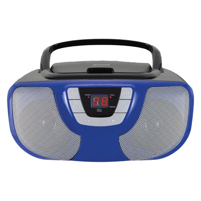 Proscan CD/Radio Boom Box, Blue (PRCD1025)