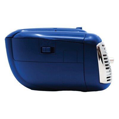 Proscan Retro-Style CD/Radio Boom Box, Blue (PRCD211)
