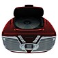 Proscan Retro-Style CD/Radio Boom Box, Red (PRCD211)