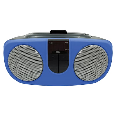 Proscan CD/Radio Boom Box, Blue (PRCD243M)