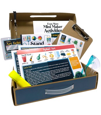 Carson Dellosa Grades 2-5 Mini Maker Science Kits: Art Science