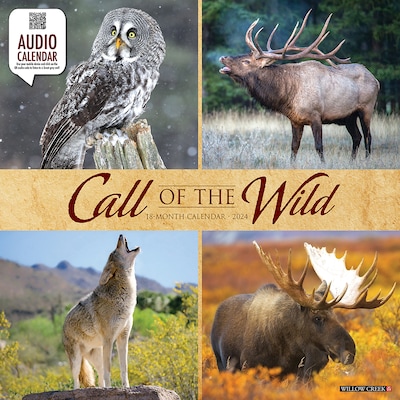 2024 Willow Creek Call of the Wild 12 x 12 Monthly Wall Calendar, Multicolor (32817)