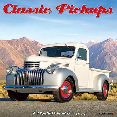 2024 Willow Creek Classic Pickups 12 x 12 Monthly Wall Calendar, Multicolor (33104)