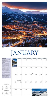 2024 Willow Creek Colorado 12" x 12" Monthly Wall Calendar, Multicolor (33180)