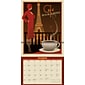 2024 Willow Creek Coffee Delights Art 12" x 12" Monthly Wall Calendar, Multicolor (33166)