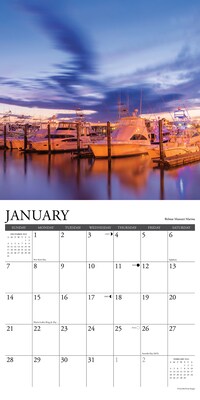 2024 Willow Creek Jersey Shore 12" x 12" Monthly Wall Calendar, Multicolor (34149)