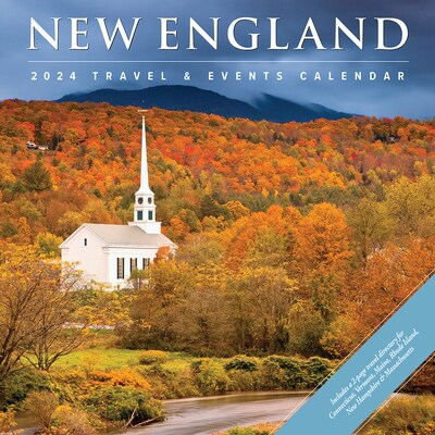 2024 Willow Creek New England 12 x 12 Monthly Wall Calendar, Multicolor (34620)