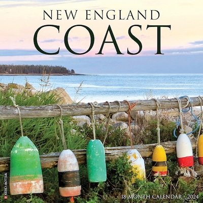 2024 Willow Creek New England Coast 12 x 12 Monthly Wall Calendar, Multicolor (34637)