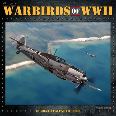 2024 Willow Creek Warbirds of WWII 12 x 12 Monthly Wall Calendar, Multicolor (35771)