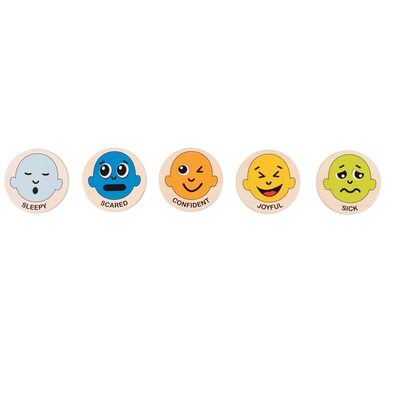 Spark & Wow Emotions Wooden Magnets