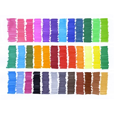 The Pencil Grip Magic Stix Markers, Assorted, 48 Pack
