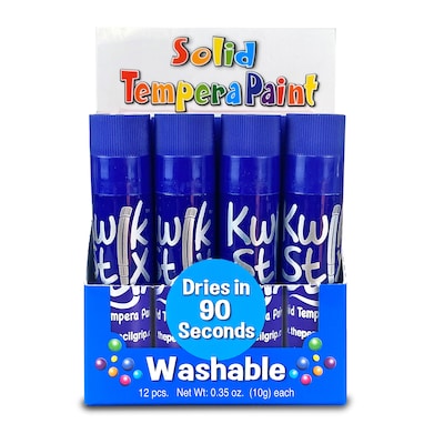 The Pencil Grip Kwik Stix Paint Marker, Blue, 12 Per Box, 12 Boxes