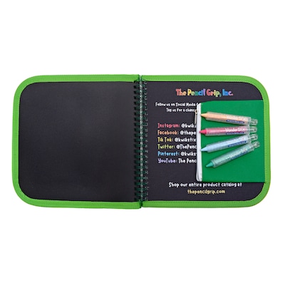 The Pencil Grip Daily Doodler Reusable Activity Book- Sea Life Cover, Includes 4 Wonder Stix