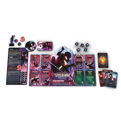 USAopoly Marvel Dice Throne 4-Hero Box (Scarlet Witch, Thor, Loki, Spider-Man)