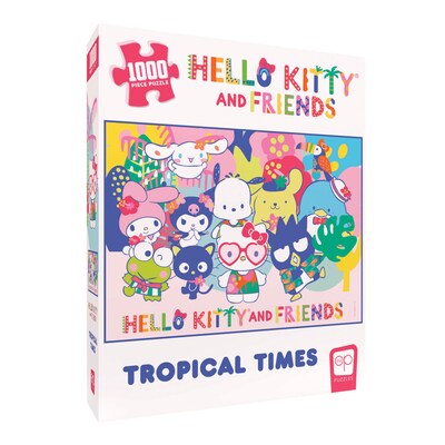 USAopoly Hello Kitty and Friends Tropical Times 1000-Piece Puzzle