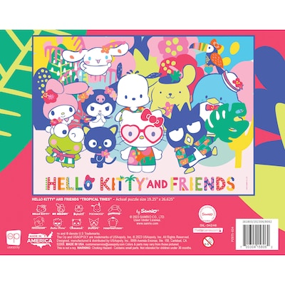 USAopoly Hello Kitty and Friends Tropical Times 1000-Piece Puzzle