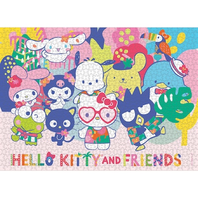 USAopoly Hello Kitty and Friends Tropical Times 1000-Piece Puzzle