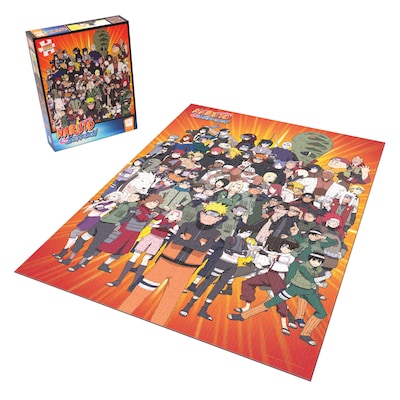 USAopoly Naruto "Never Forget Your Friends" 1000-Piece Puzzle