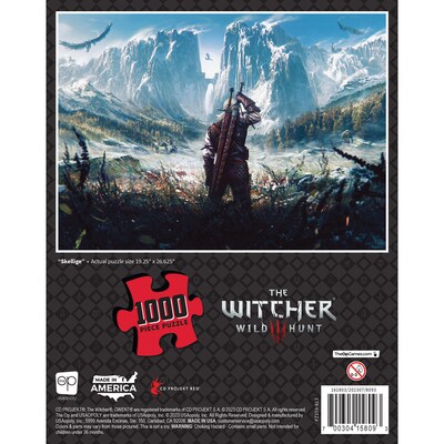 USAopoly The Witcher "Skellige" 1000-Piece Puzzle