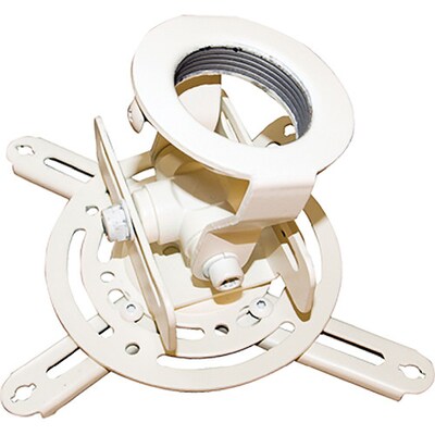 MustangAV MV-PROJSP-PRO-W Universal Projector Ceiling Mount, White