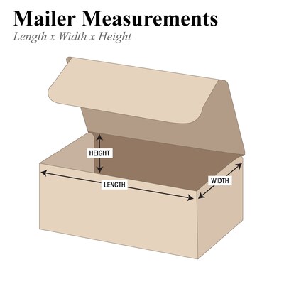 10 x 10 x 2 Literature Mailers, 50/Bundle (M10102K)