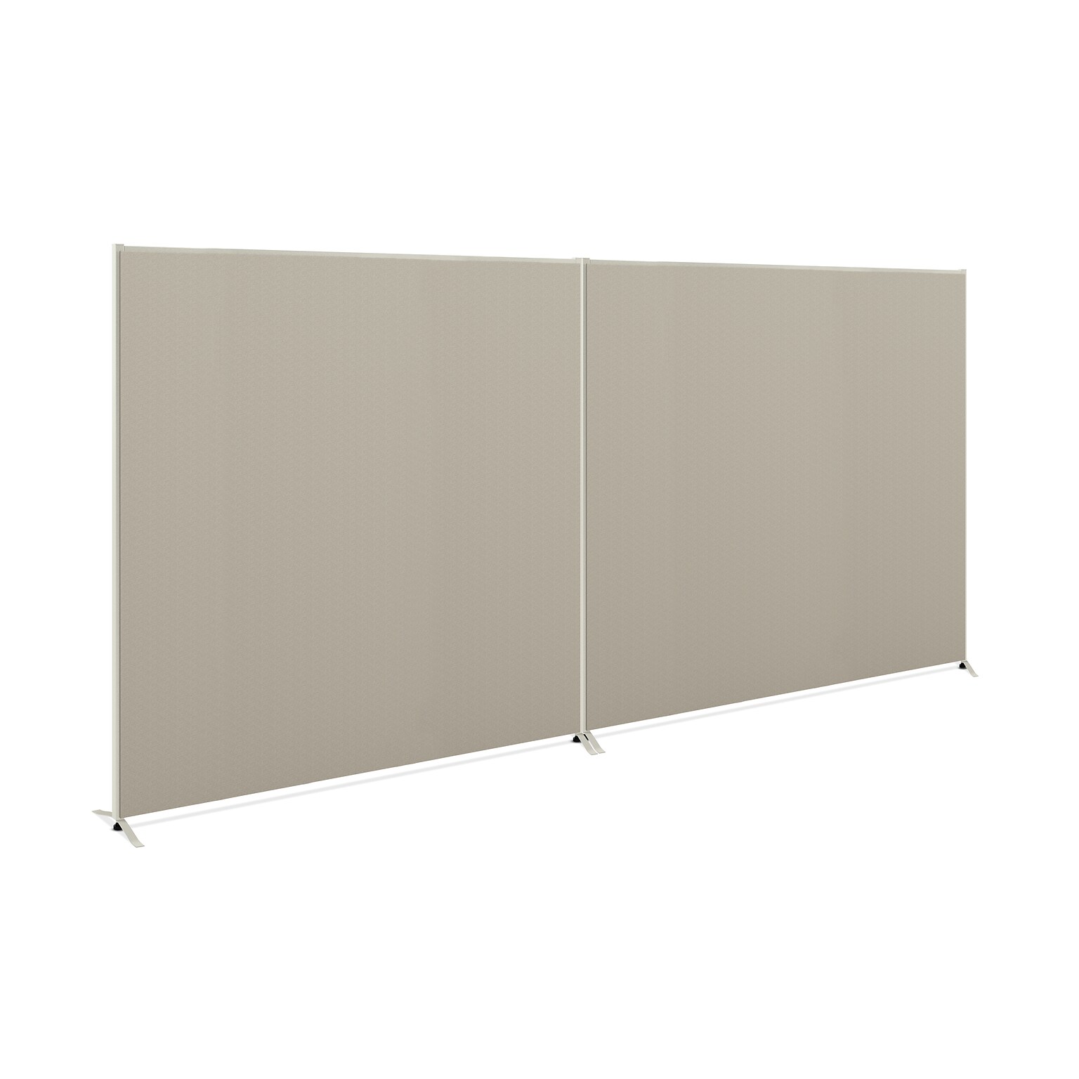 HON Verse In-Line Panel, 60H x 60W, Light Gray Finish, Gray Fabric (HONVERSIL6060)