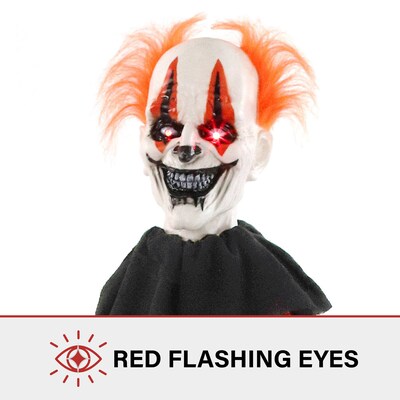 Haunted Hill Farm Clown Animatronic Tree Hugger (HHCLOWN-28HLSA)