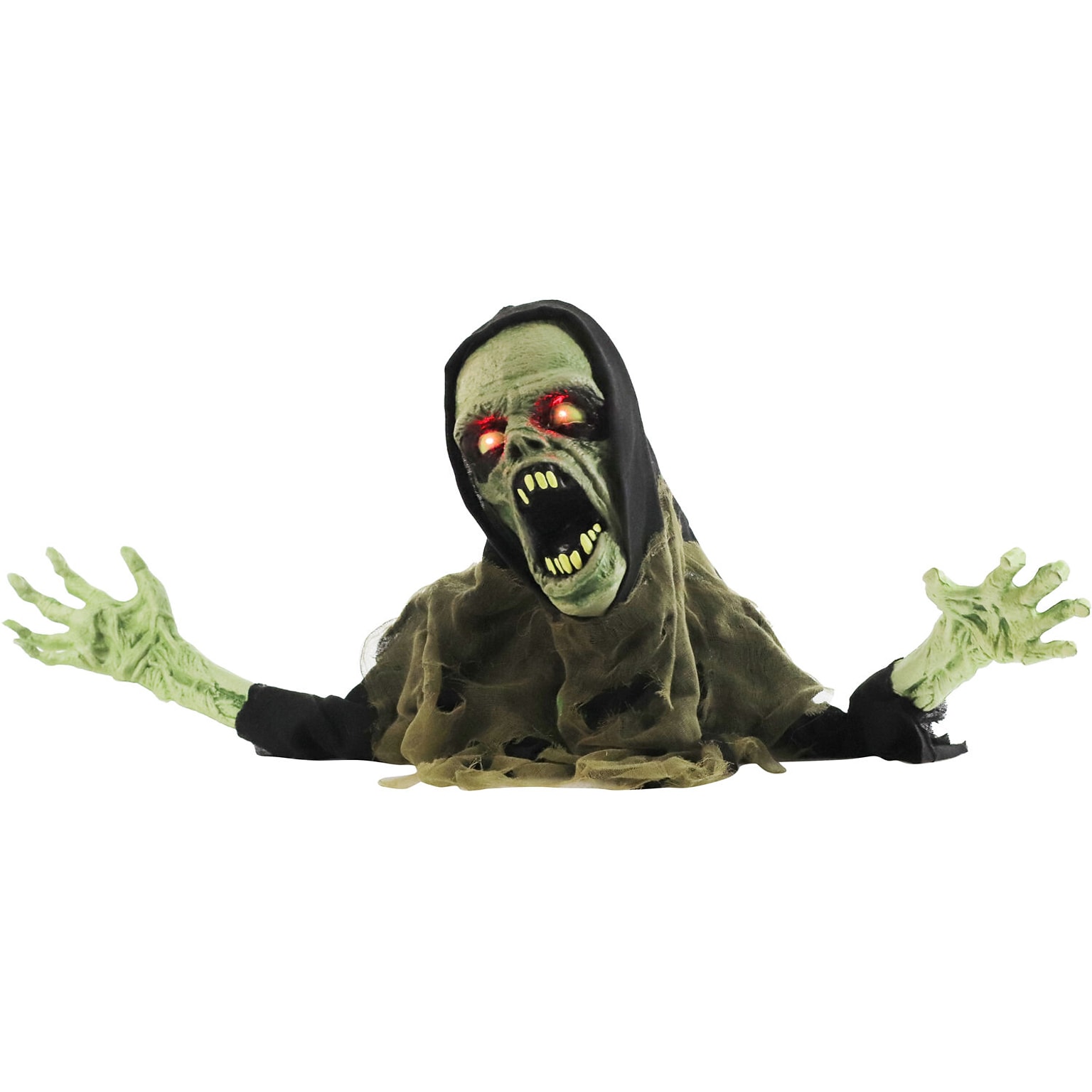 Haunted Hill Farm 21 Animatronic Zombie Groundbreaker (HHRPR-1LSA)