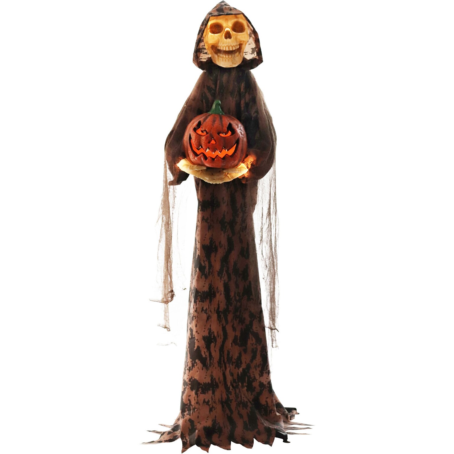 Haunted Hill Farm Skeleton Greeter Scary Halloween Decoration (HHSKEL-13FL)