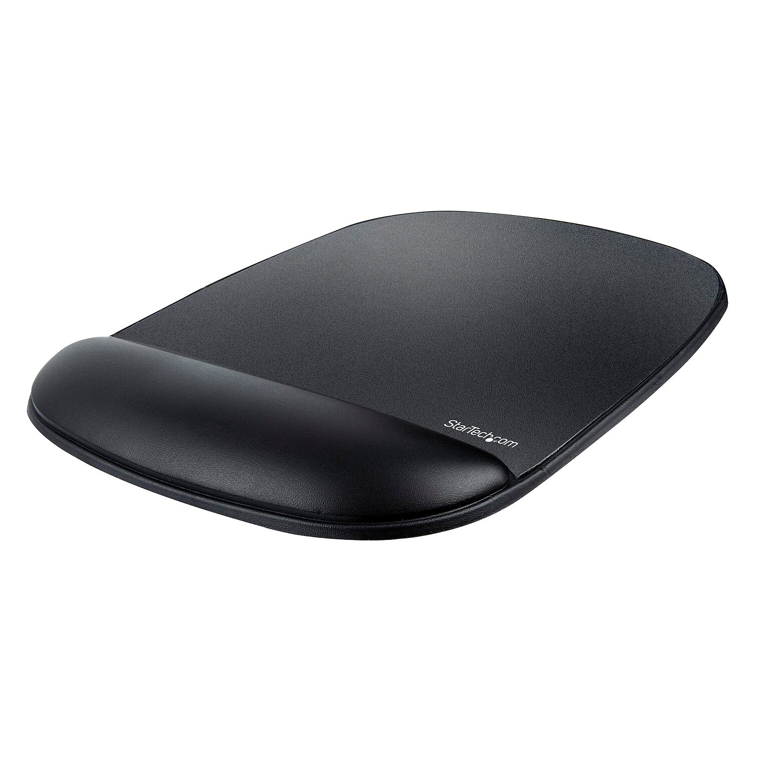 StarTech Ergonomic Gel Non-Skid Mouse Pad/Wrist Rest Combo, Black (B-ERGO-MOUSE-PAD)