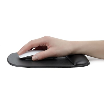 StarTech Ergonomic Gel Non-Skid Mouse Pad/Wrist Rest Combo, Black (B-ERGO-MOUSE-PAD)