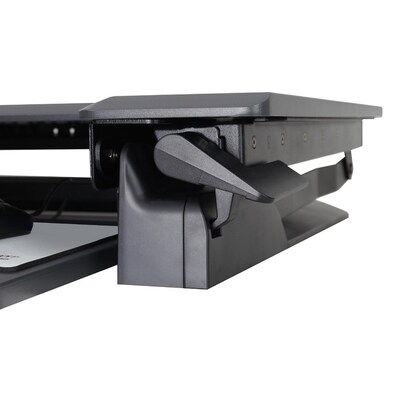 Ergotron Adjustable WorkFit-TL Monitor Stand, Up to 30" Monitor, Black and Dark Gray (33418085)