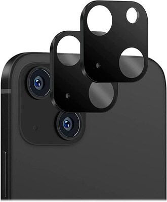 SaharaCase iPhone 14 6.1" Protection Bundle, Folio Wallet Case with Tempered Glass Screen and Camera Protector, Black