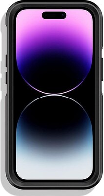 SaharaCase iPhone 14 Pro Max 6.7" Bundle, Armor Hard Shell Case with Tempered Glass Screen and Camera Protector, Black