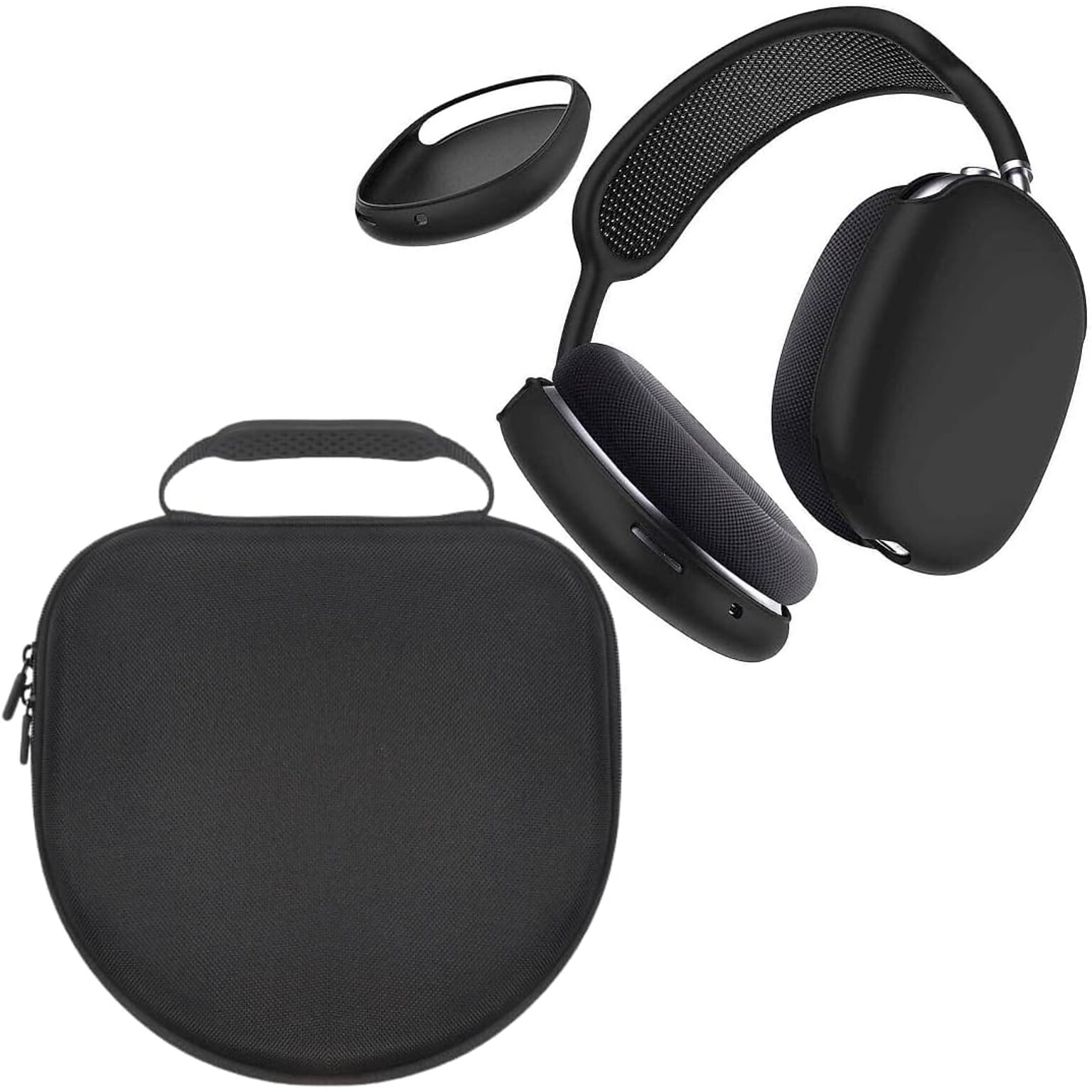 SaharaCase Travel Carry Case for Apple AirPods Max Bundle with Airpods Max Covers (HP00015-HP00001)