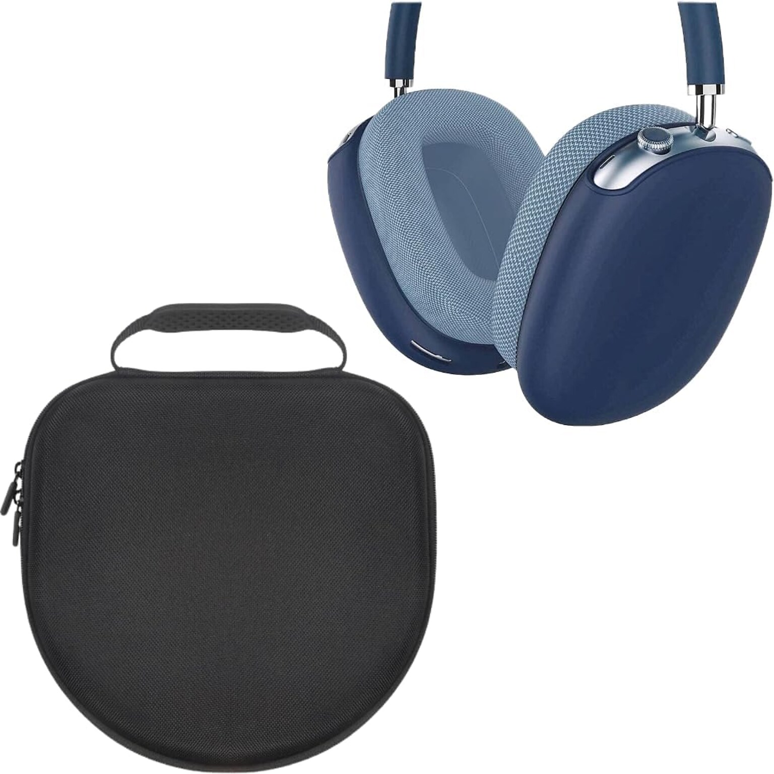 SaharaCase Travel Carry Case for Apple AirPods Max Bundle with Airpods Max Covers (HP00015-HP00002)