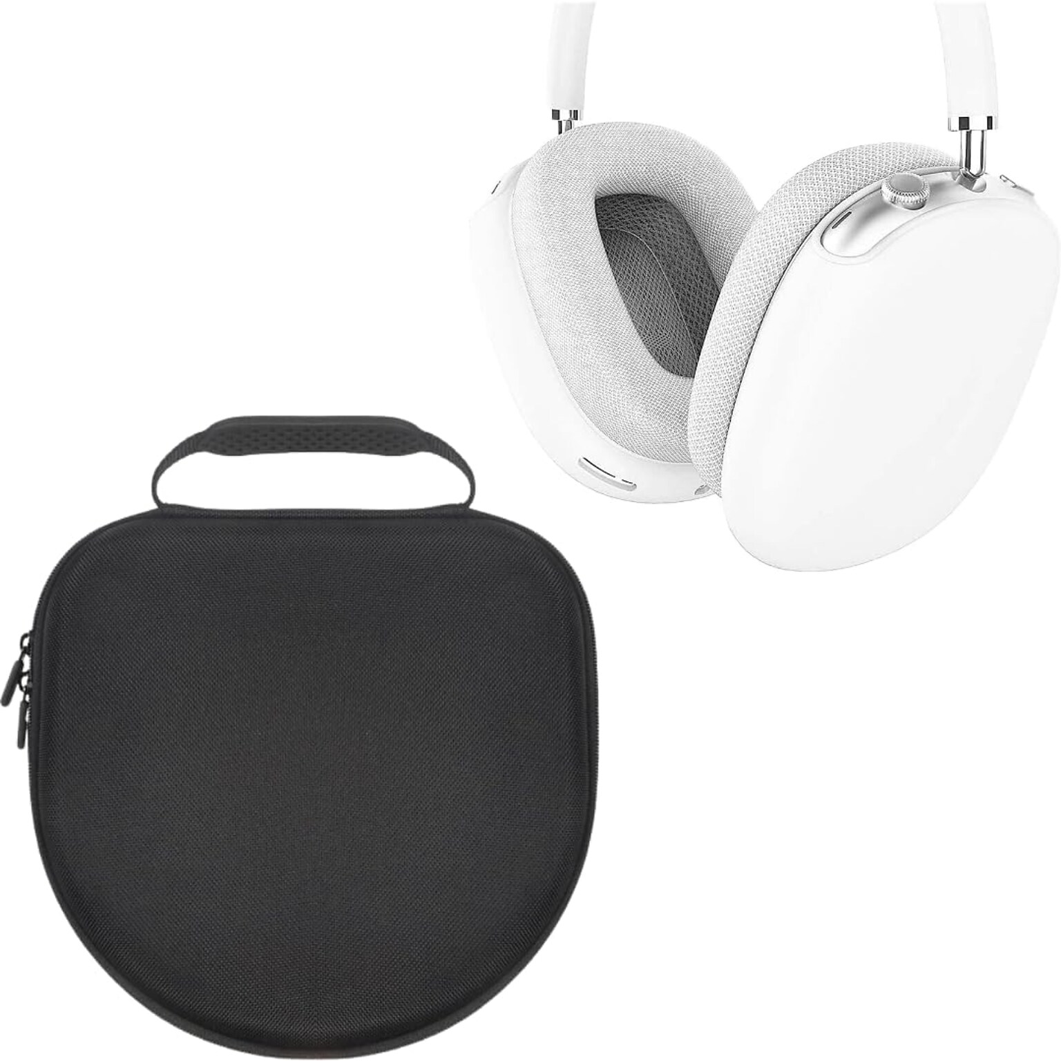 SaharaCase Travel Carry Case for Apple AirPods Max Bundle with Airpods Max Covers (HP00015-HP00003)