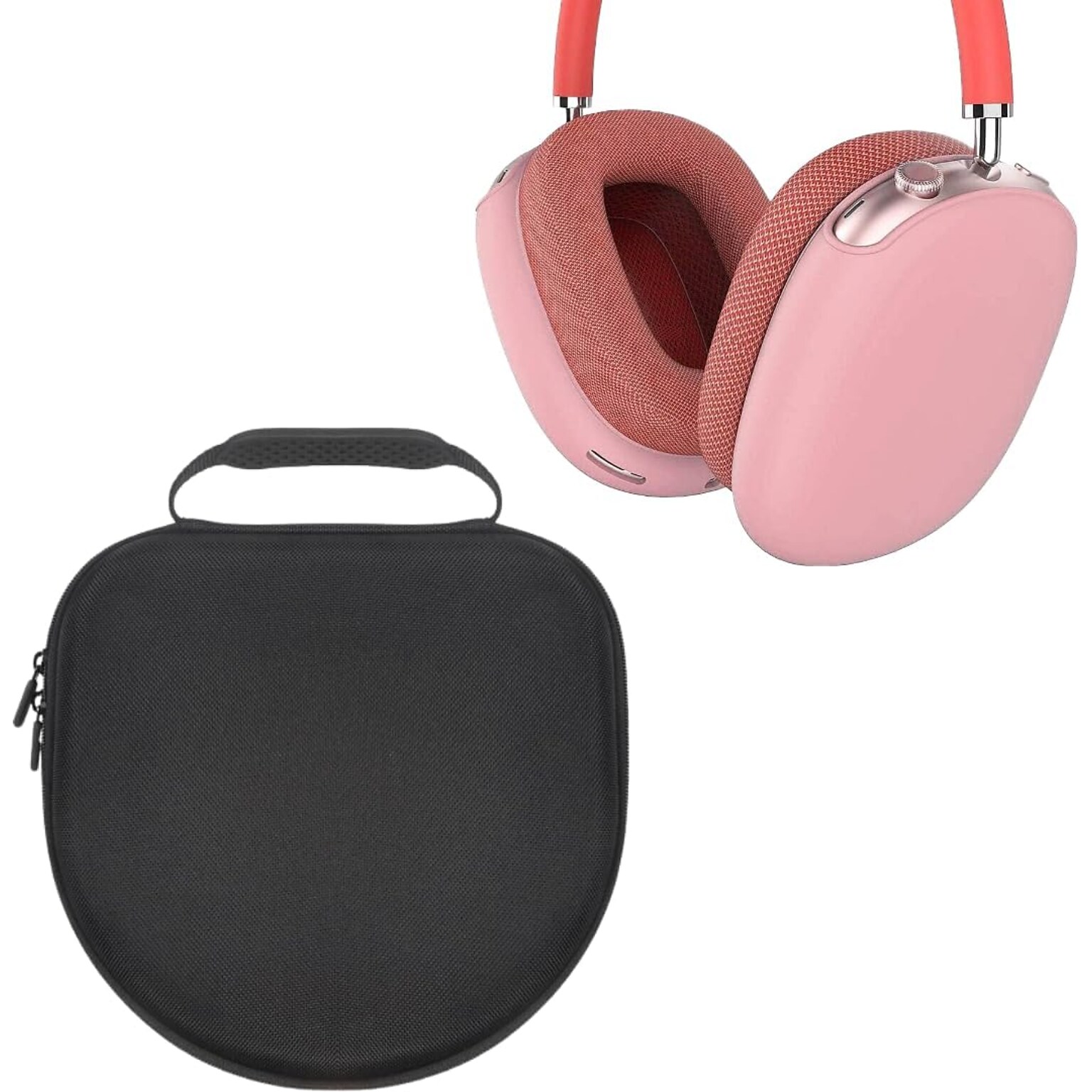 SaharaCase Travel Carry Case for Apple AirPods Max Bundle with Airpods Max Covers (HP00015-HP00004)