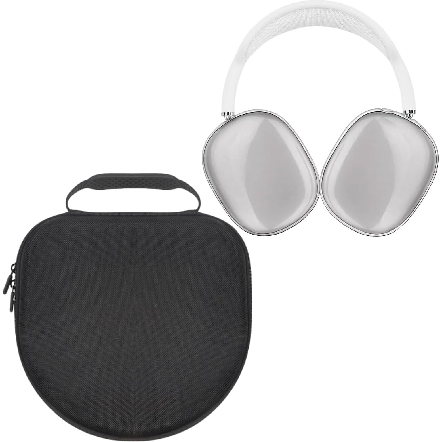 SaharaCase Travel Carry Case for Apple AirPods Max Bundle with Airpods Max Covers (HP00015-HP00005)