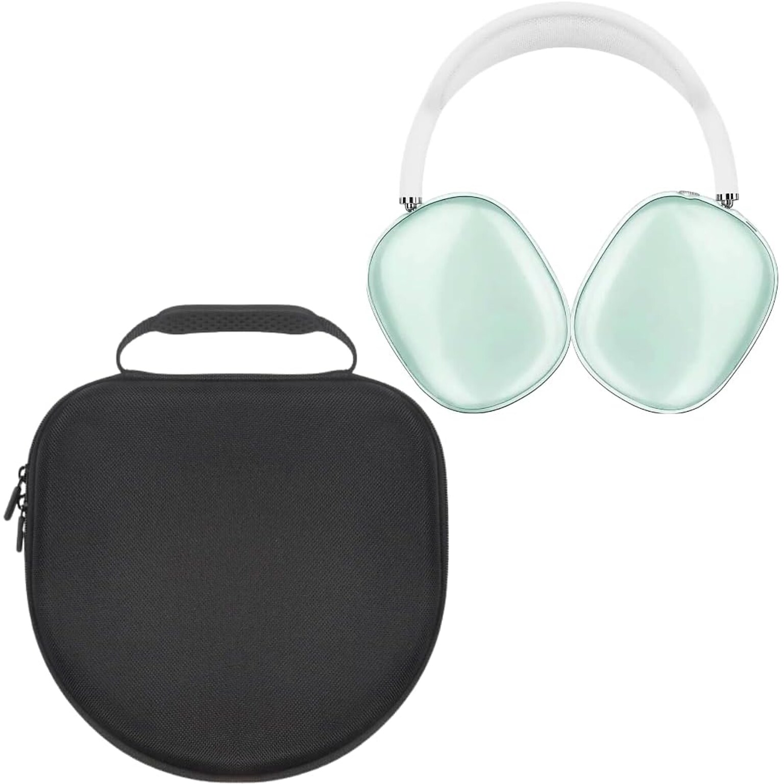 SaharaCase Travel Carry Case for Apple AirPods Max Bundle with Airpods Max Covers (HP00015-HP00007)
